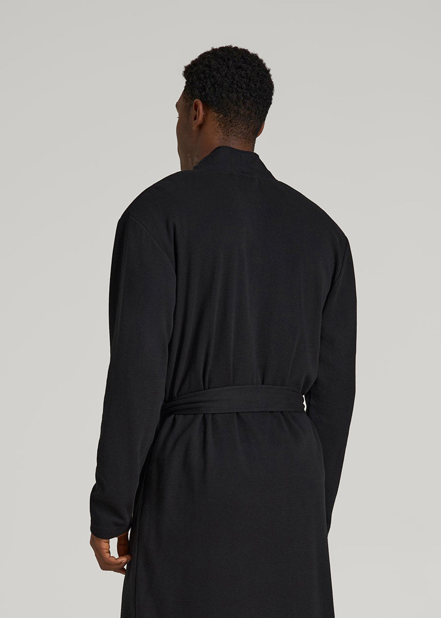 Waffle-Knit Lounge Robe for Tall Men | American Tall