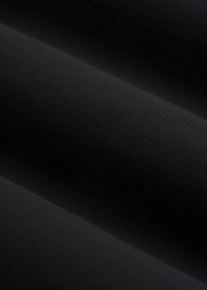 Balance Fold-over Flare Legging for Tall Women in Black