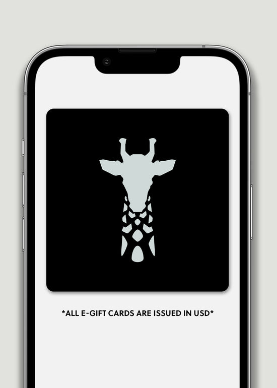 A smartphone displaying an American Tall gift card with the text 
