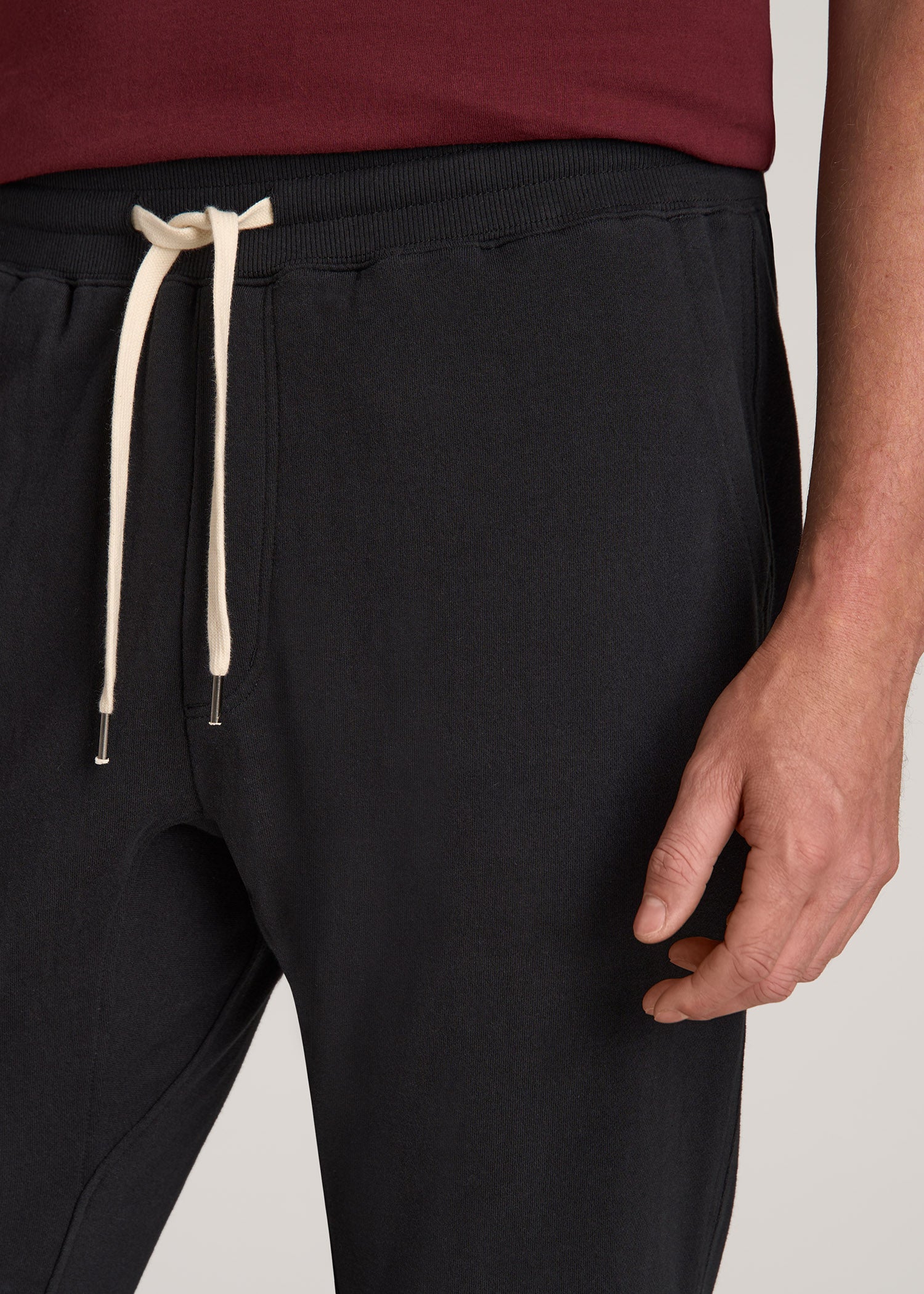 LJ Brushed Terrycloth Pants for Tall Men