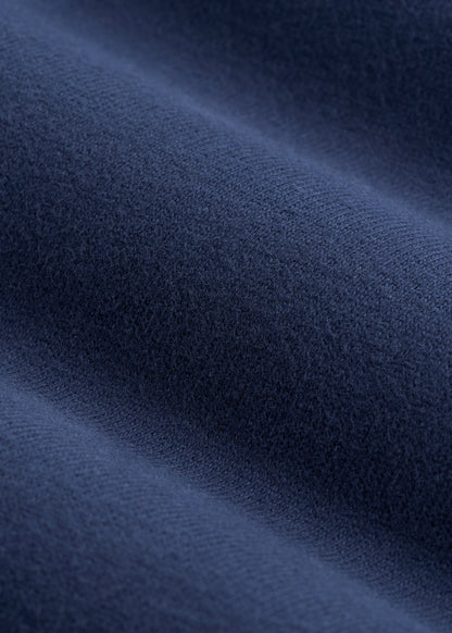 LJ&amp;S Long Sleeve Workwear Pocket Tee for Tall Men in Midnight Navy