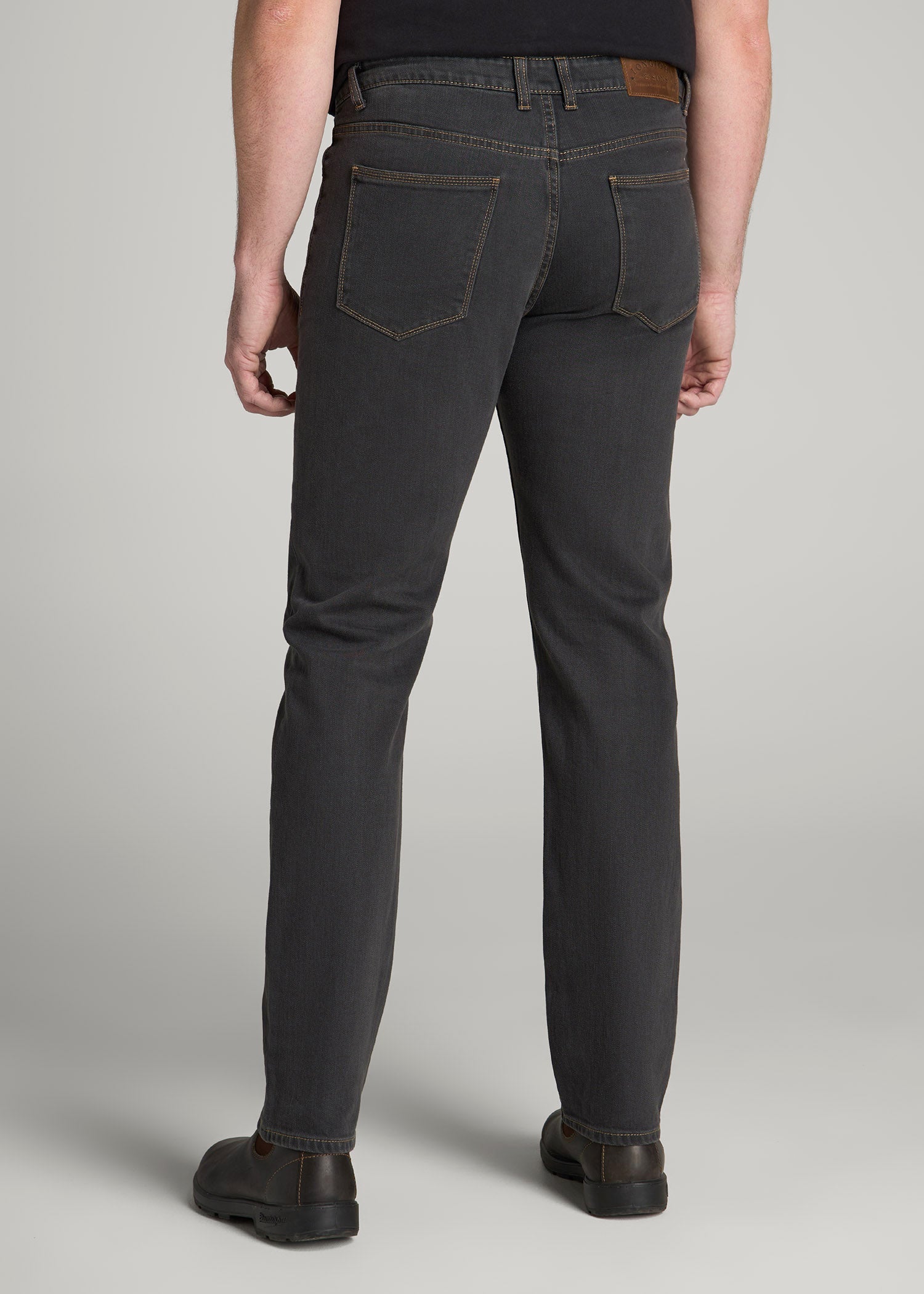 LJ&S Straight Fit Tall Jean Vintage Black | American Tall