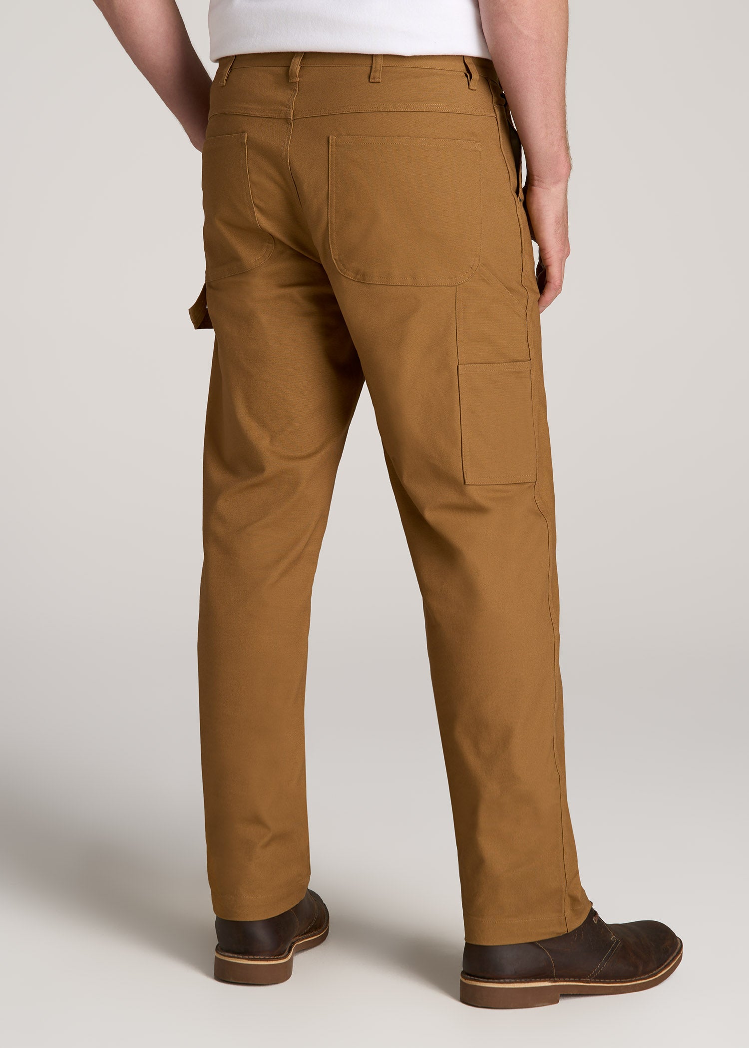 Stretch Canvas Carpenter's Pants for Tall Men | American Tall