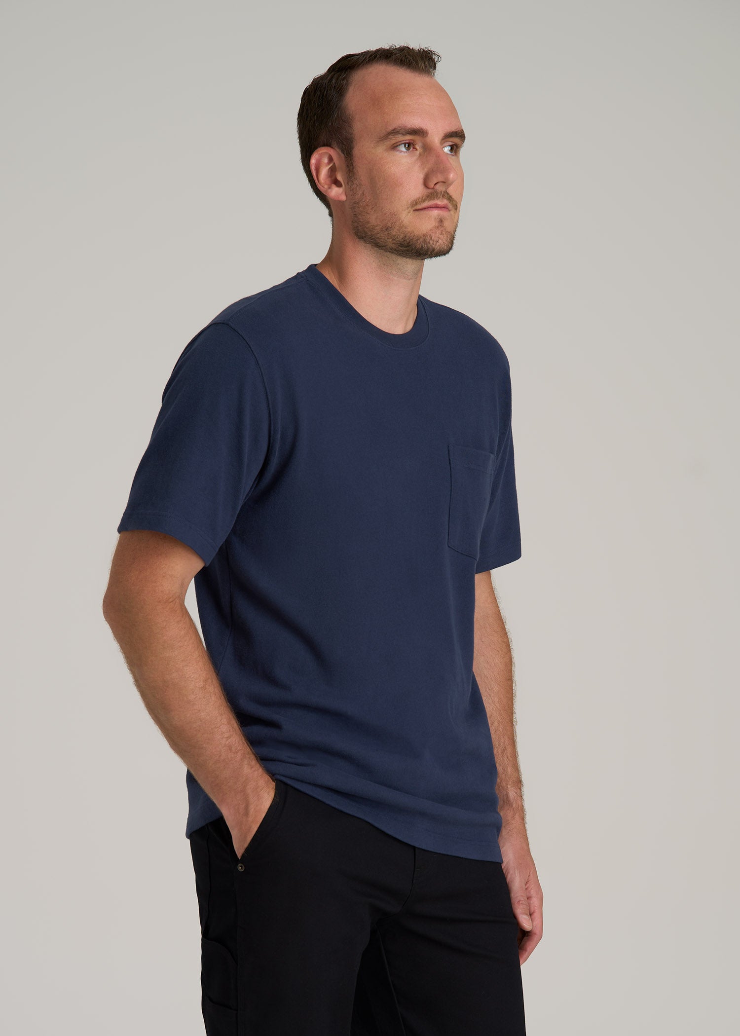 LJ&S Workwear Pocket T-Shirt for Tall Men | American Tall