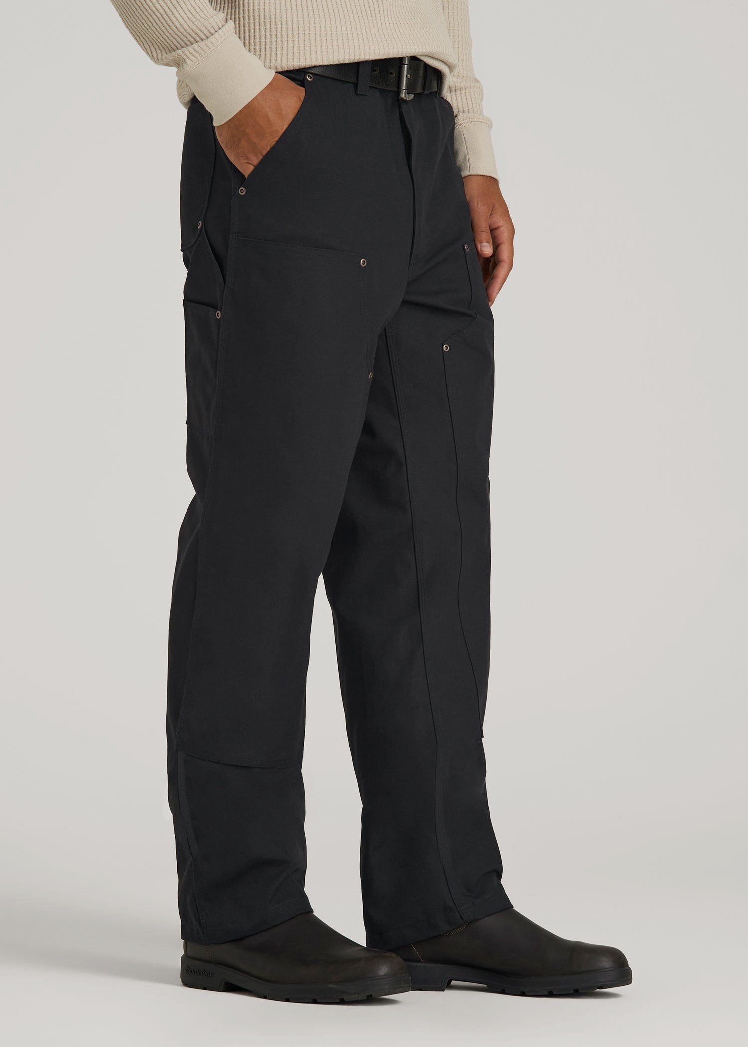 LJ&S Double Front Utility Work Pants for Tall Men | American Tall