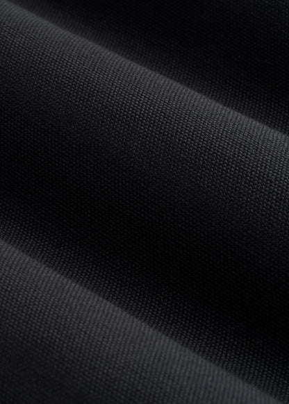 LJ&S Flannel-Lined Canvas Work Vest for Tall Men in Black