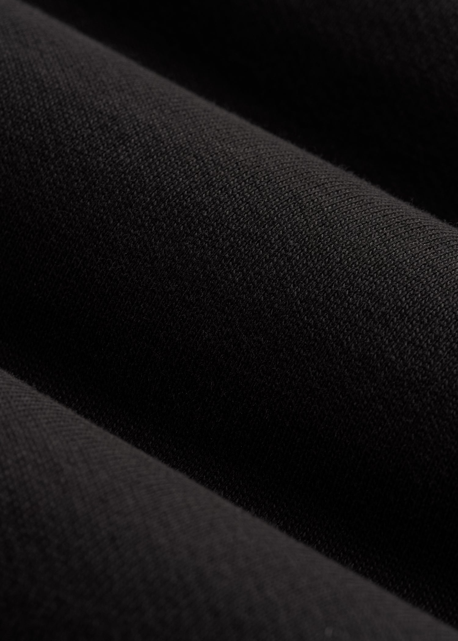 LJ&S Heavyweight Quarter-Zip Pullover for Tall Men in Vintage Black