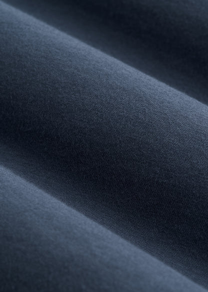 LJ&S REGULAR-FIT Jersey Henley Tee for Tall Men in Vintage Midnight Navy