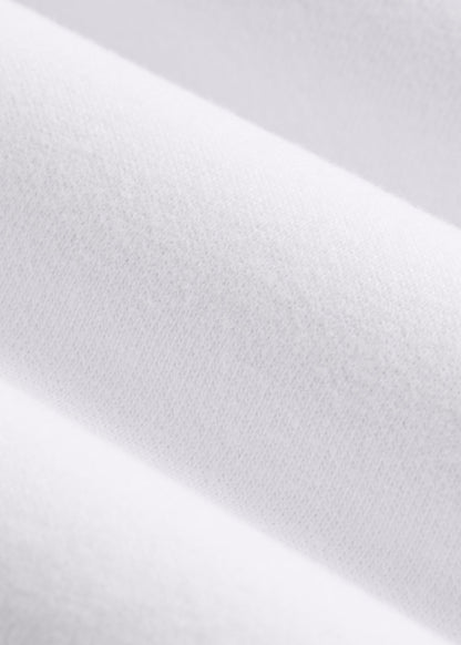 LJ&S Heavyweight Relaxed Fit Tee for Tall Men in White