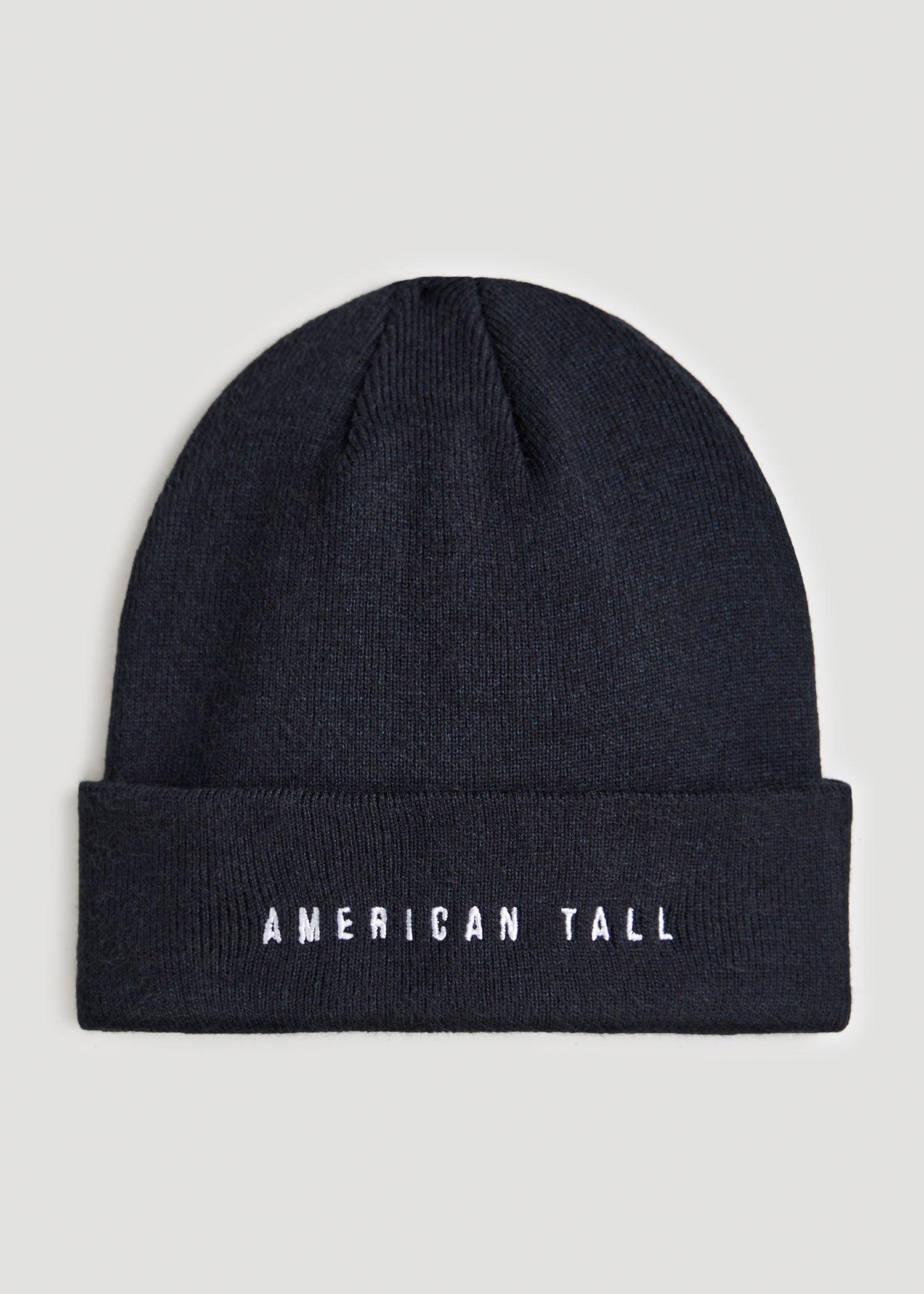    American-Tall-Knit-Beanie-in-Navy-One-Size-Fits-All-Navy-front