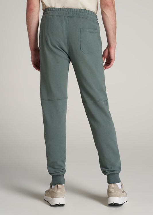    American-Tall-Men-80-20-French-Terry-Jogger-Malachite-Green-back