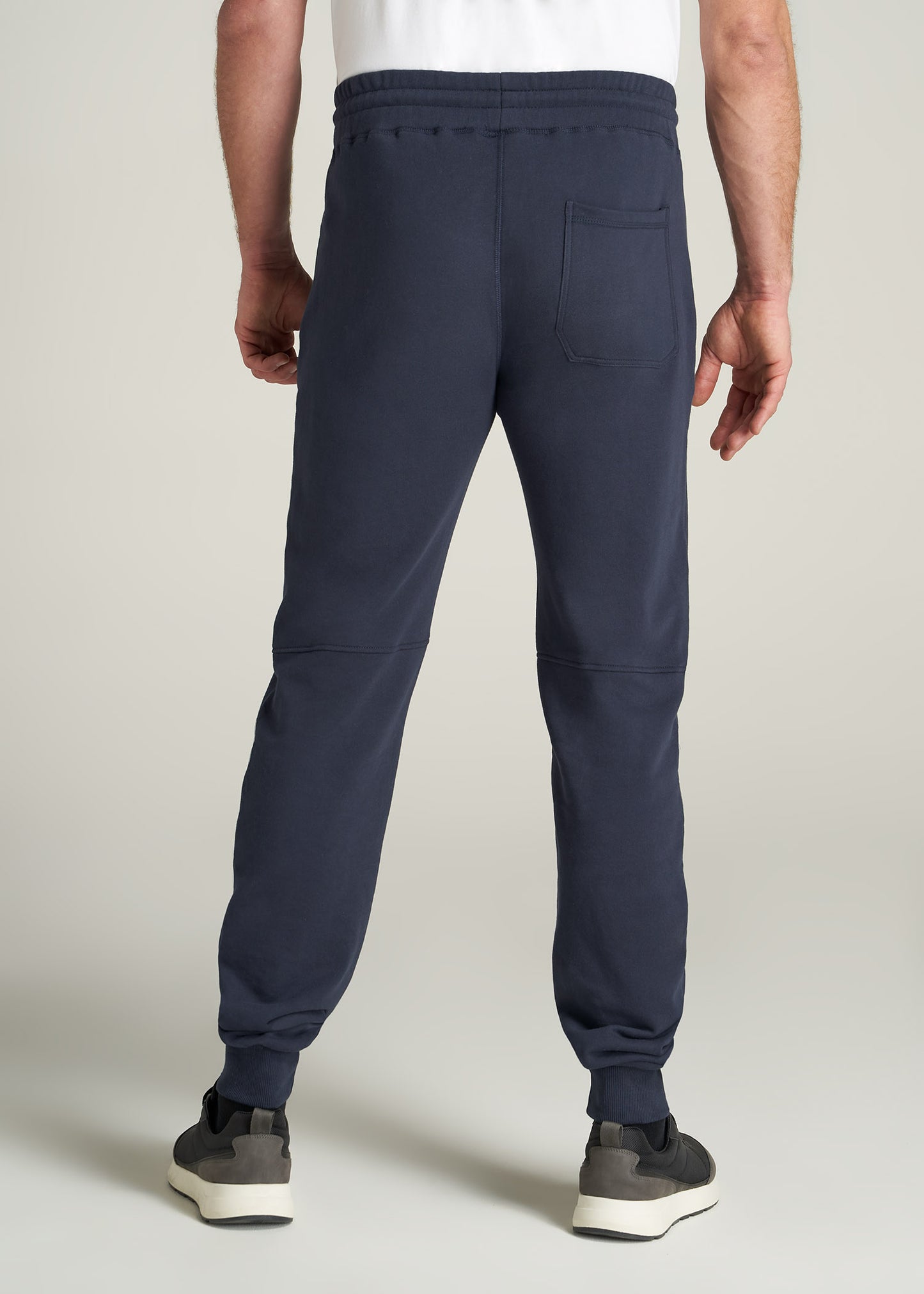       American-Tall-Men-80-20-FrenchTerry-Jogger-Navy-back