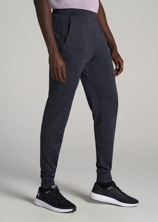 Black Tall A.T. Performance Slim French Terry Joggers