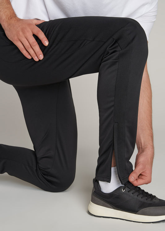    American-Tall-Men-Athletic-Stripe-Pants-Black-Black-detail