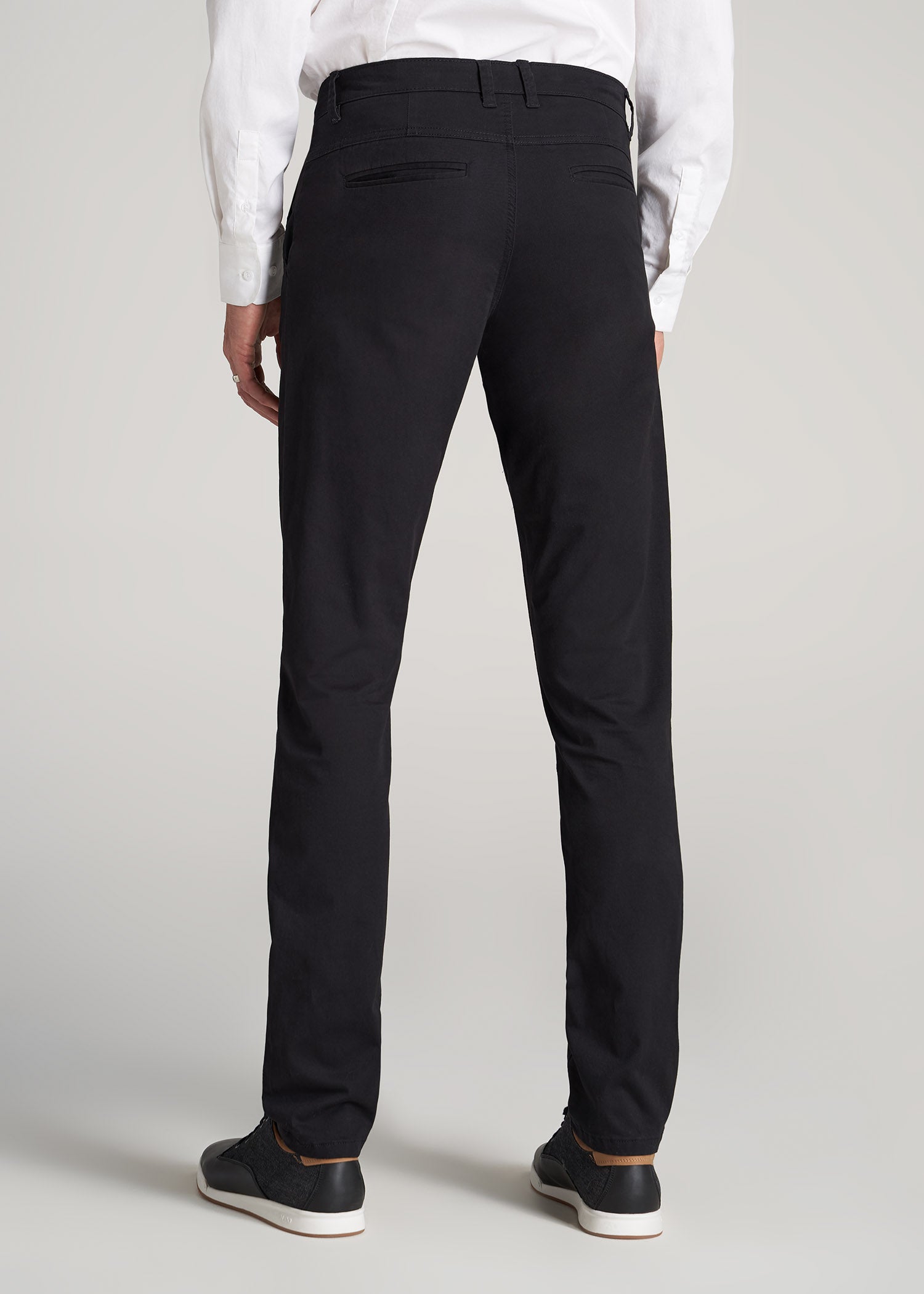 Black Men's Tall Carman Tapered Fit Chino Pant | American Tall