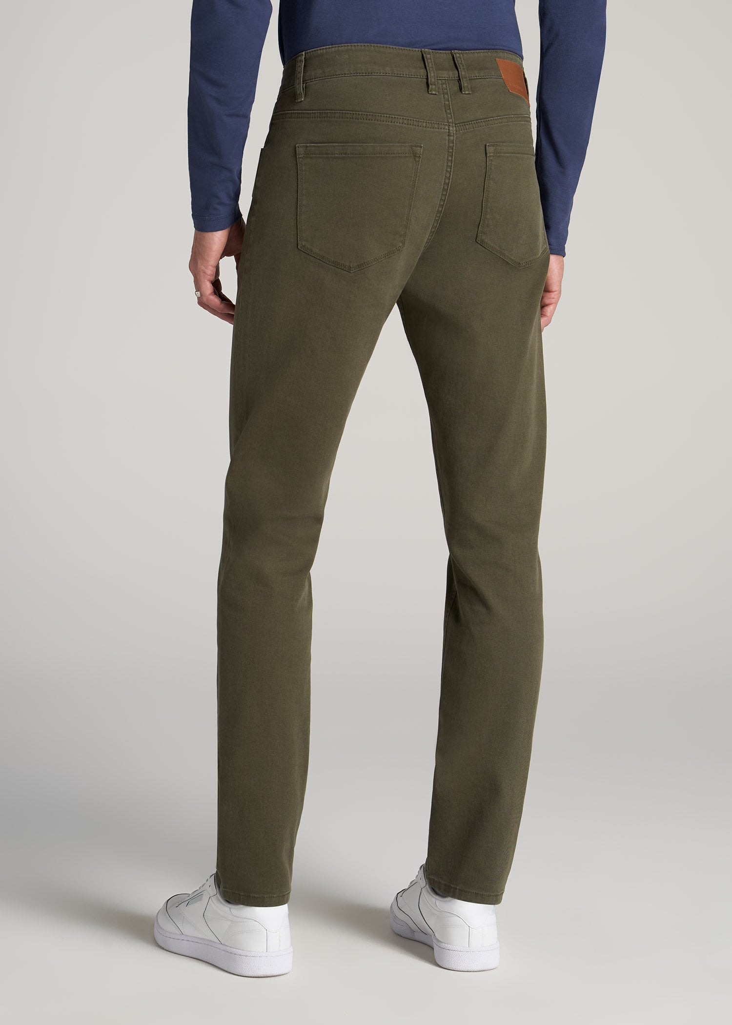 Buy Louis Philippe Men Olive Green Slim Fit Self Design Formal Trousers -  Trousers for Men 8294997 | Myntra