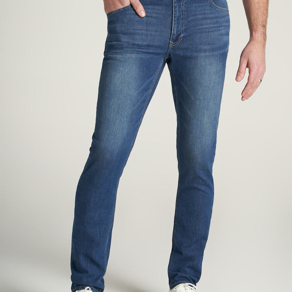 Carman Tapered Jeans For Tall Men Classic Blue American Tall - Main Image