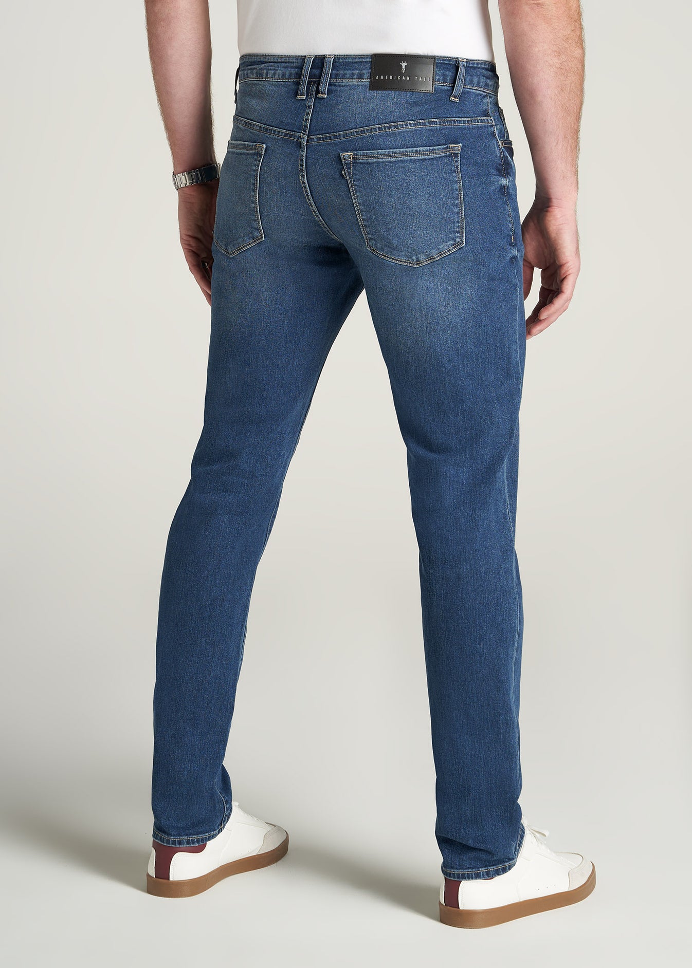 Carman Tapered Jeans For Tall Men Signature Fade | American Tall