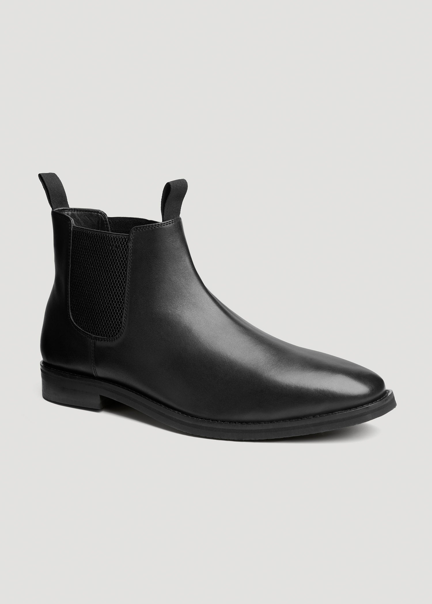 Size 13 to 15 Leather Chelsea Boot by American Tall