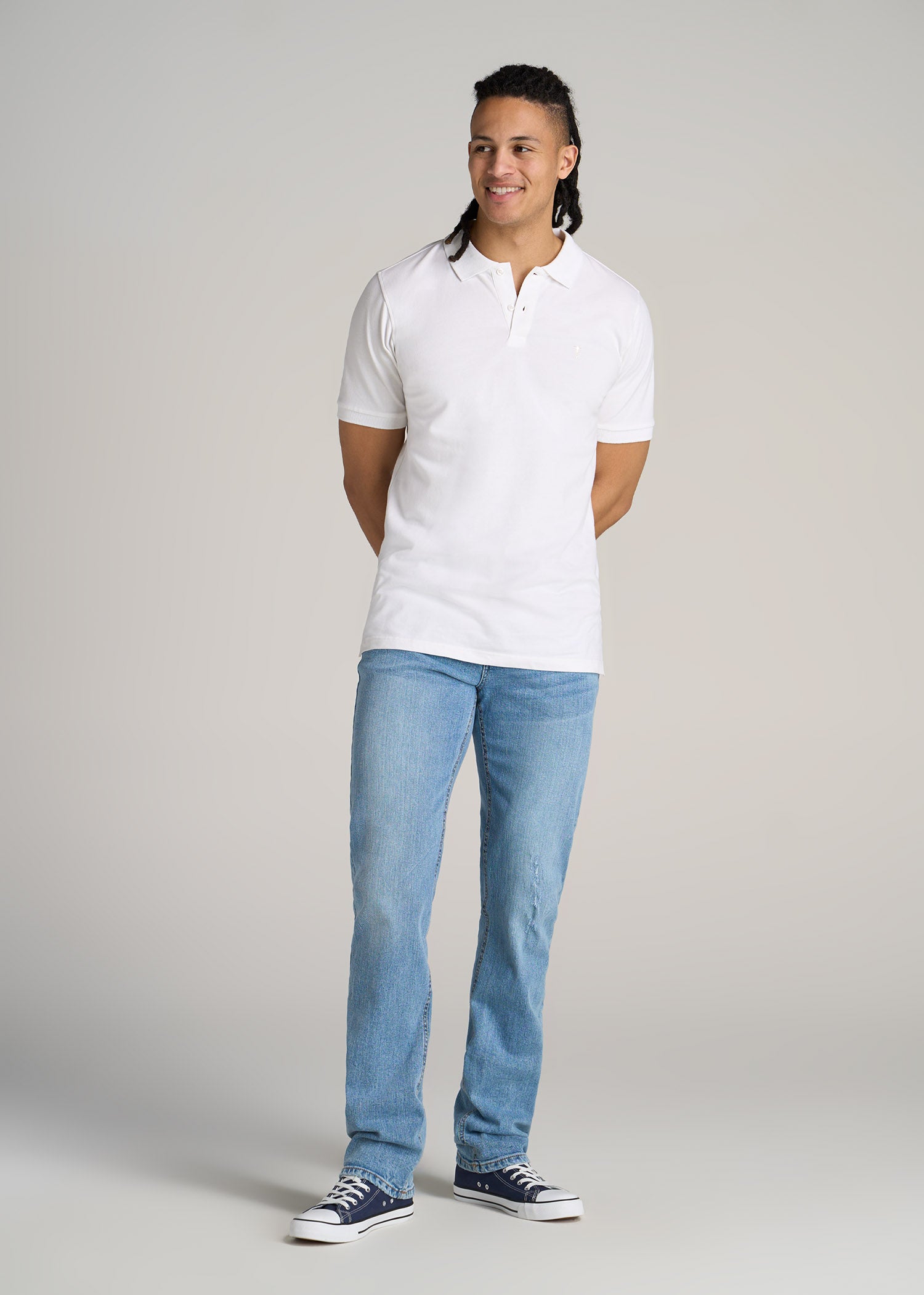 American-Tall-Men-Classic-Polo-Embroidered-Logo-Bright-White-full