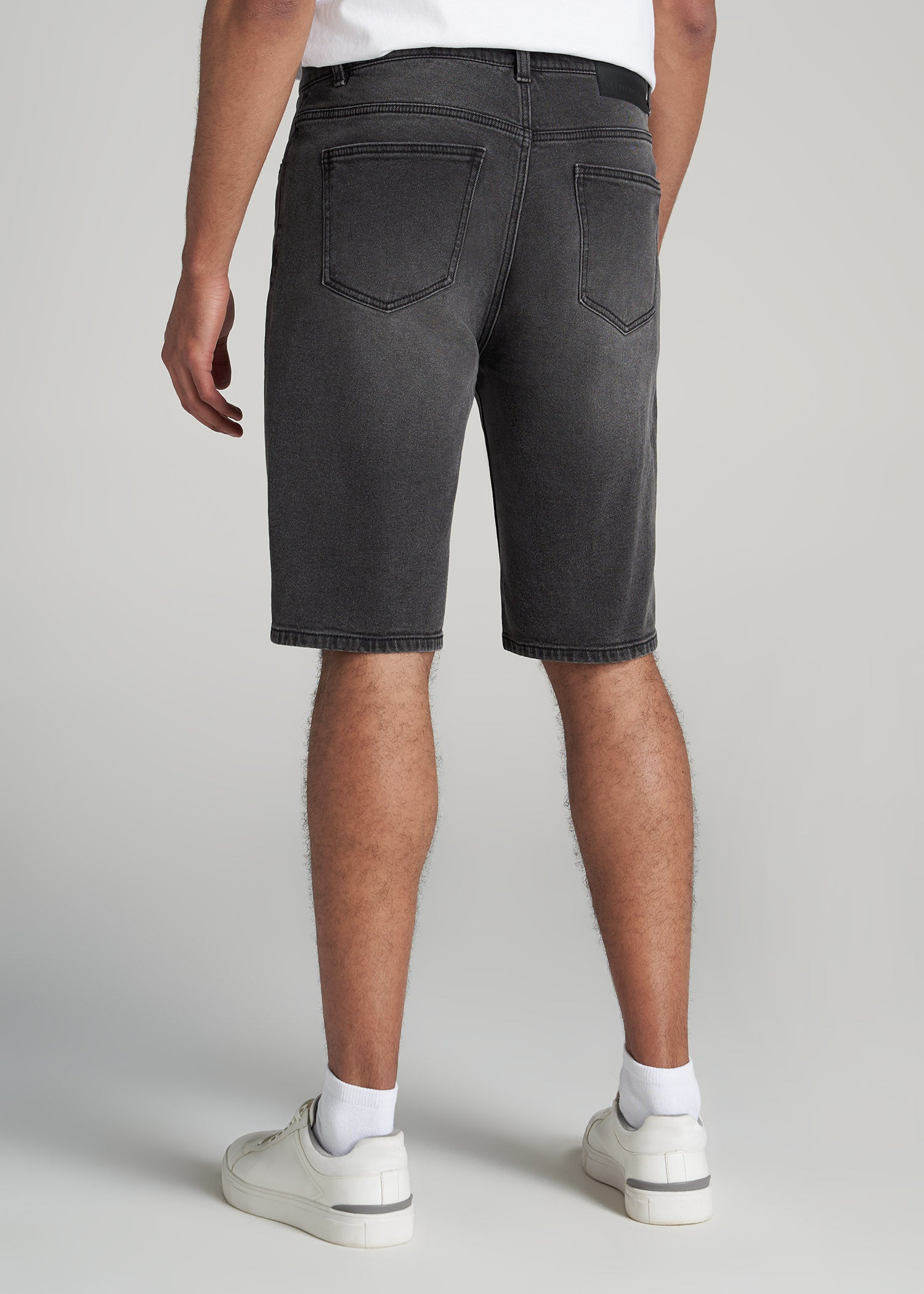 Vintage Black Denim Shorts Mens 38 Denim Jean Shorts Black Wash 90s Zip Fly  | eBay