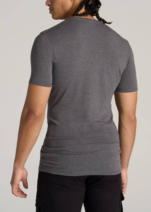    American-Tall-Men-Essential-SLIM-FIT-Crew-Neck-Tees-Charocal-Mix-back