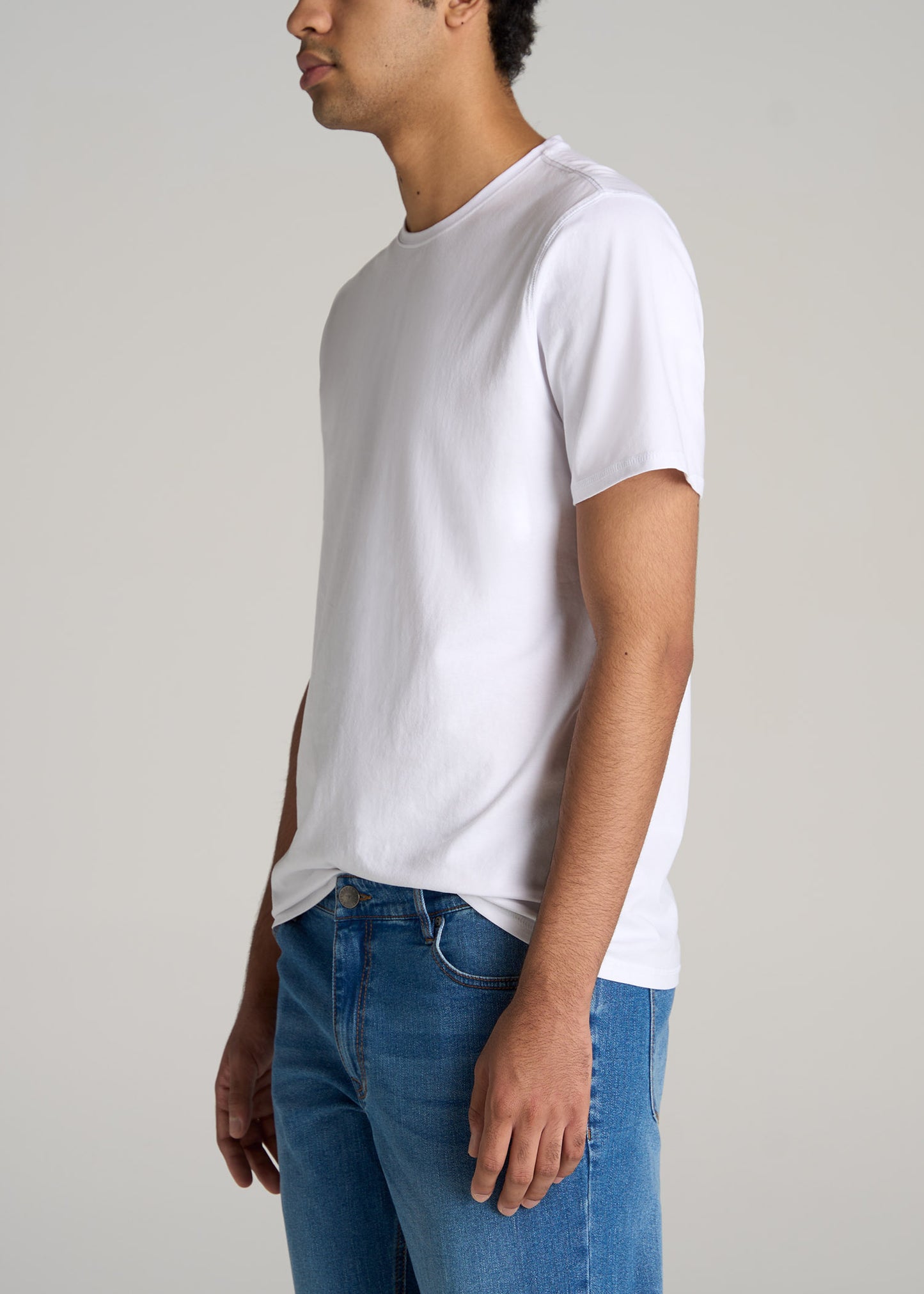       American-Tall-Men-Essentials-REGULAR-FIT-Crew-Neck-T-Shirt-White-side