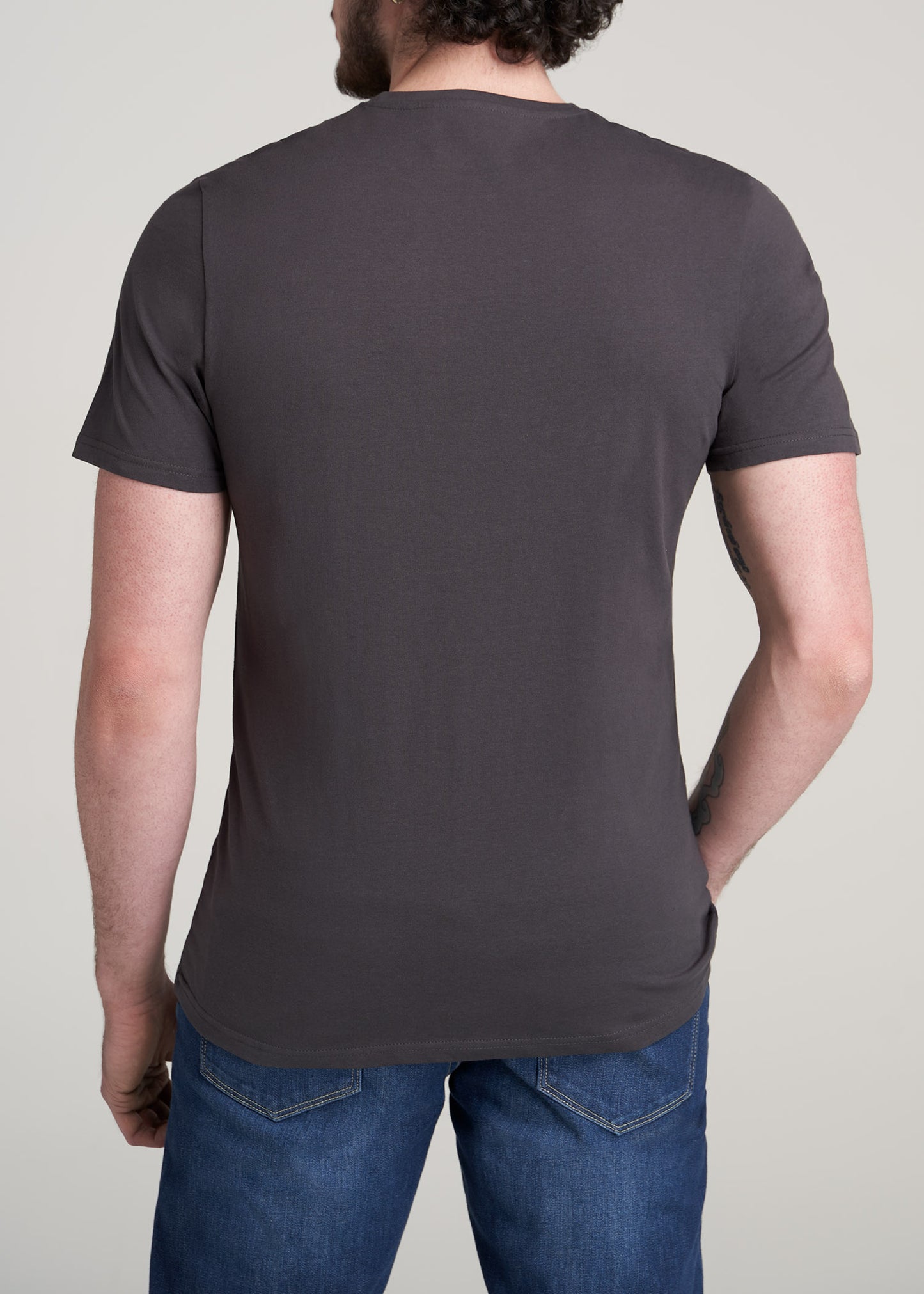        American-Tall-Men-Everyday-Pocket-Tee-Charcoal-back