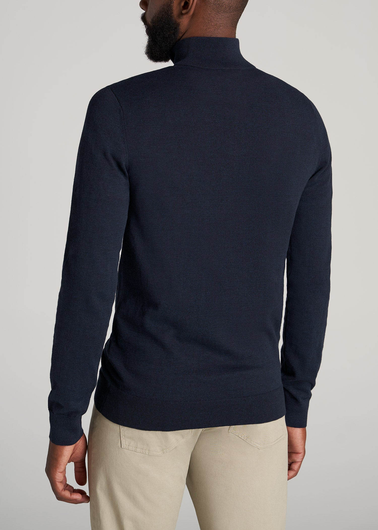Everyday Crewneck Tall Men's Sweater in Patriot Blue