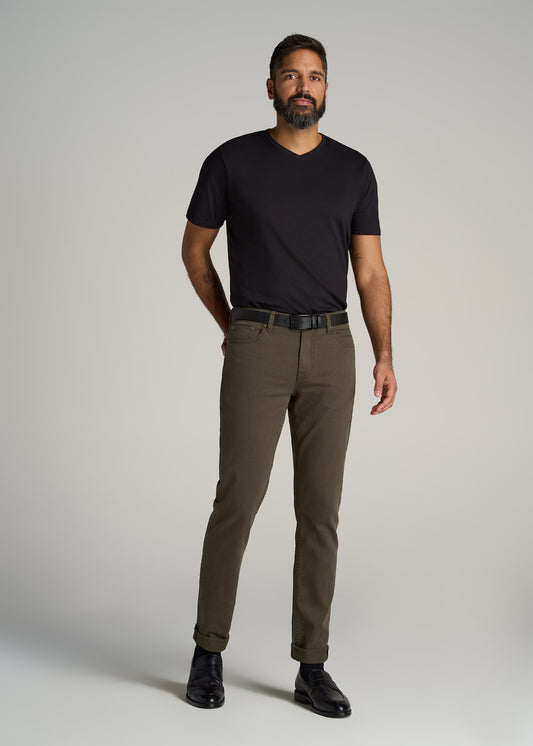    American-Tall-Men-Everyday-REGULAR-FIT-V-Neck-T-Shirt-Black-full
