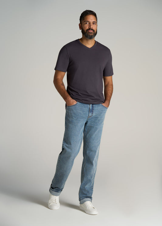     American-Tall-Men-Everyday-REGULAR-FIT-V-Neck-T-Shirt-Charcoal-full