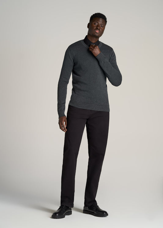         American-Tall-Men-Everyday-V-Neck-Sweater-Charcoal-full