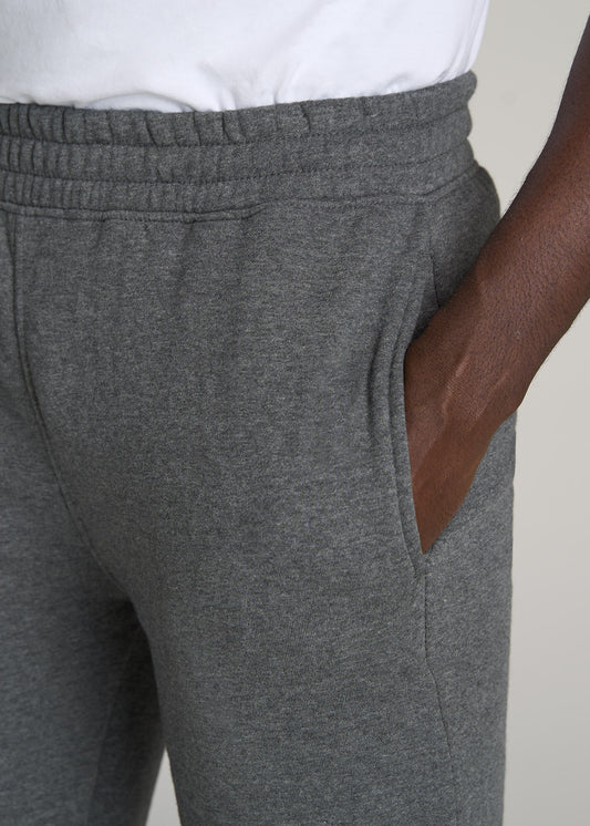 WKND Fleece Open-Bottom Women's Tall Sweatpants in Grey Mix