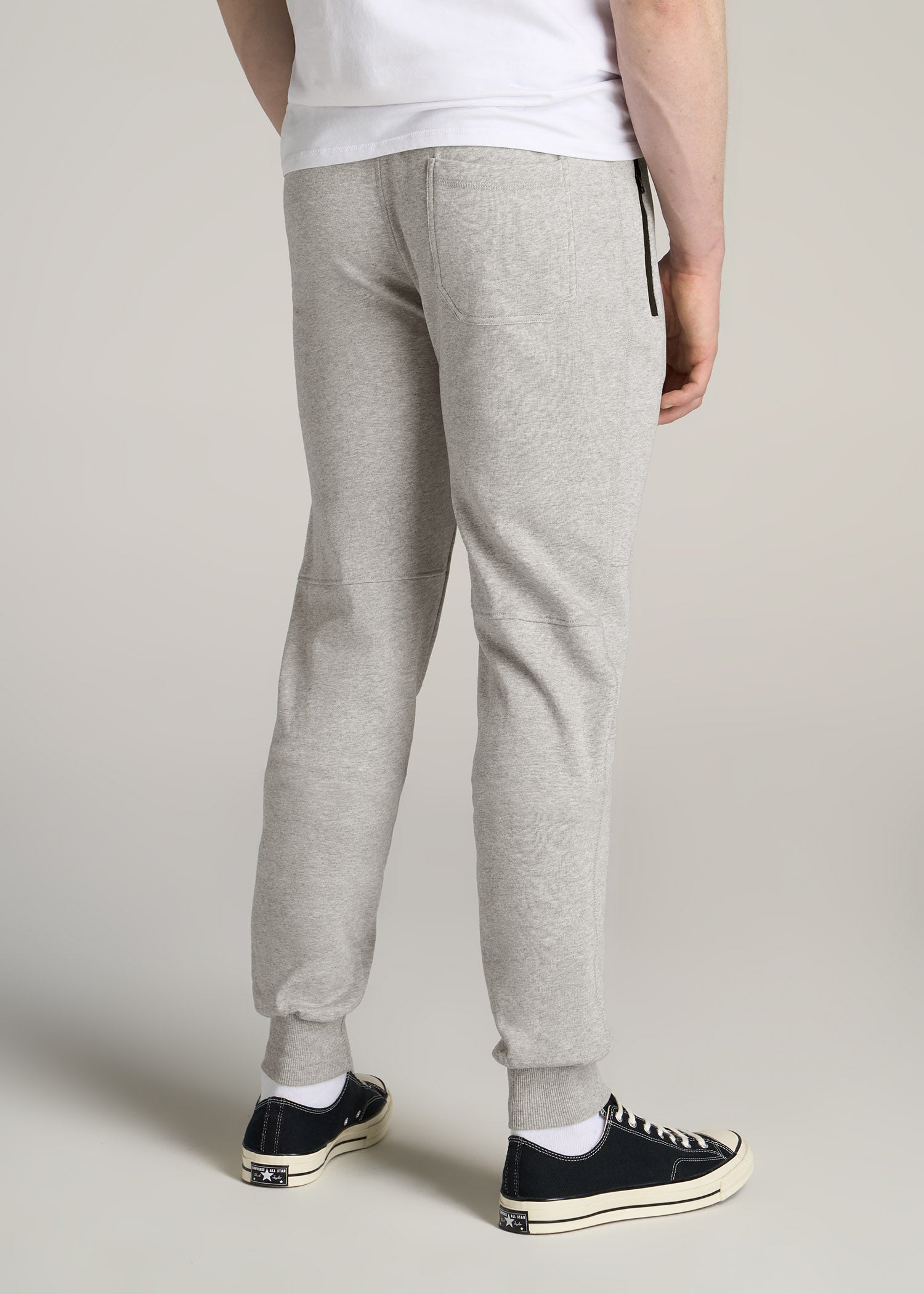 Wearever French Terry Men's Tall Joggers Grey Mix