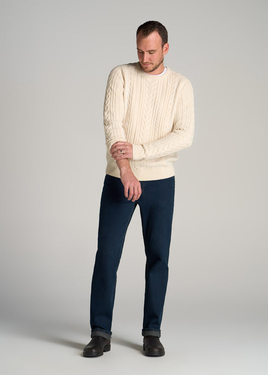    American-Tall-Men-Heavy-Cable-Knit-Sweater-Almond-full