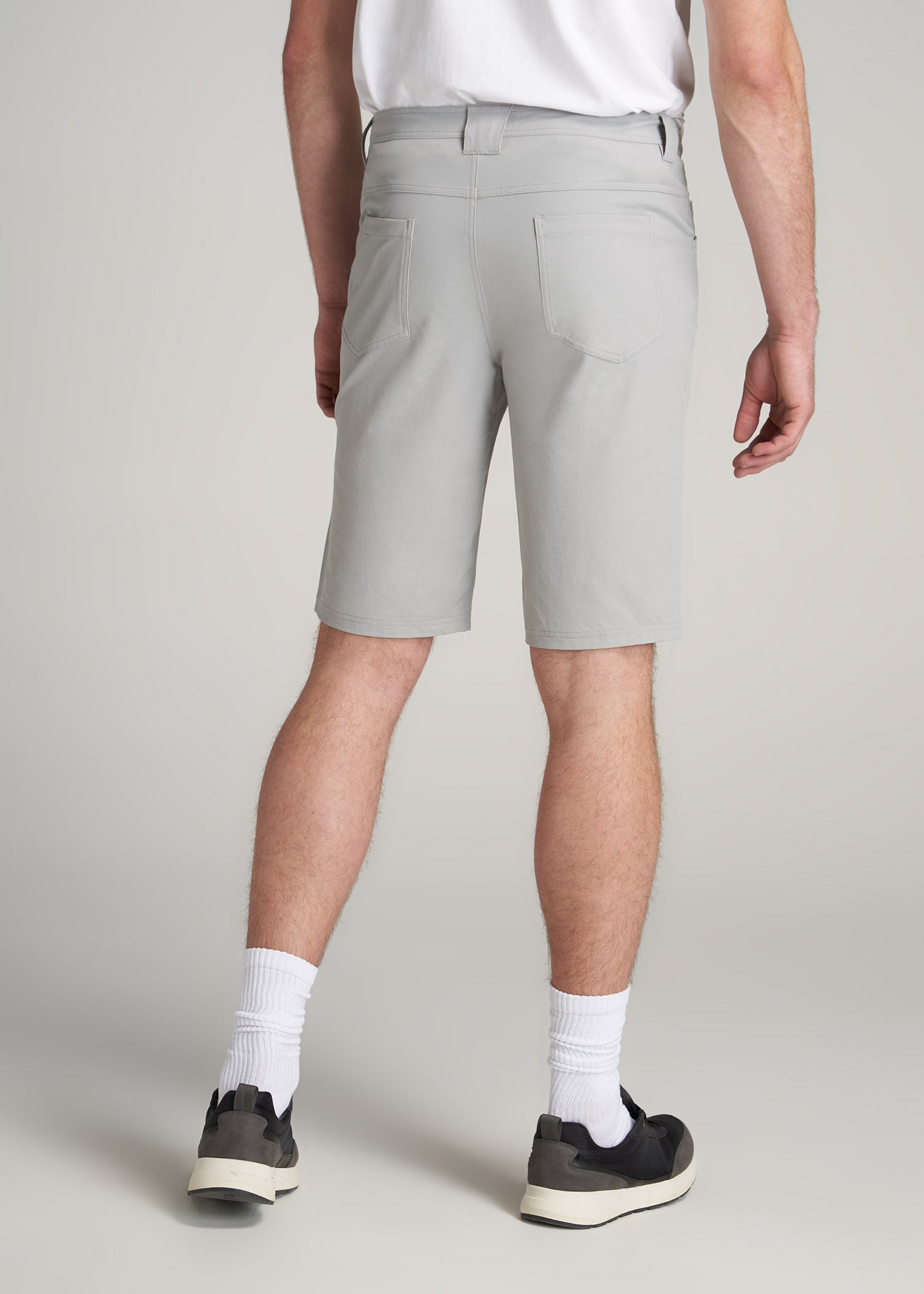 Hiking Shorts for Tall Men in Light Grey 30 / Tall / Light Grey