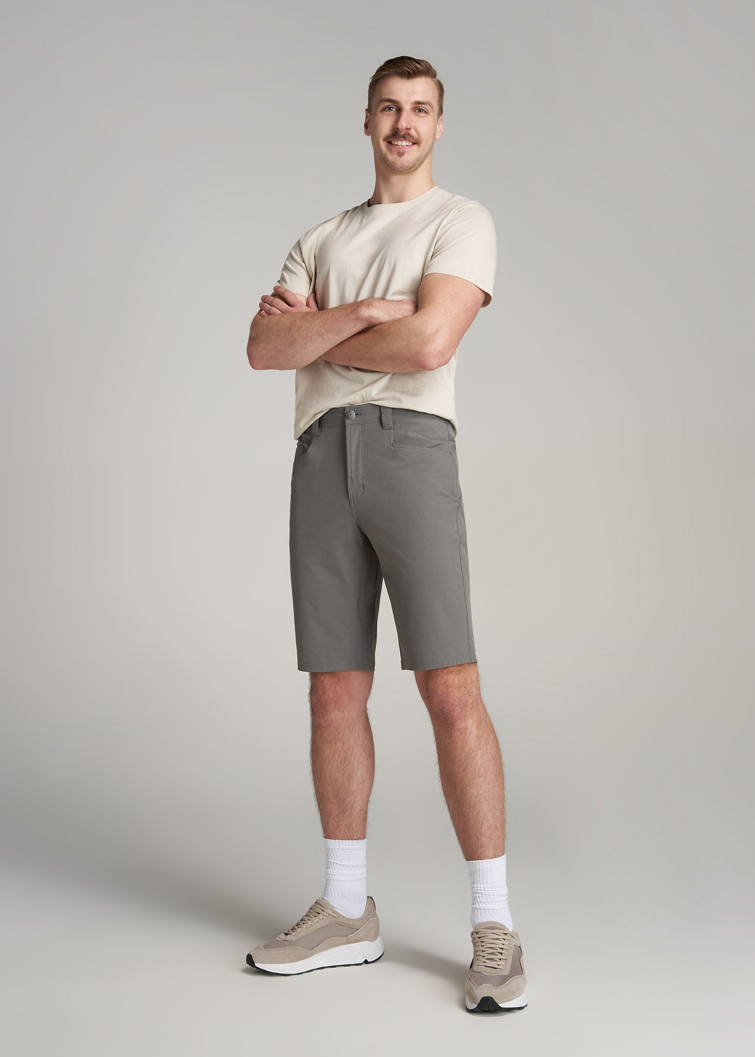 Tall Men's Hiking Shorts: Tan Hiking Shorts for Men