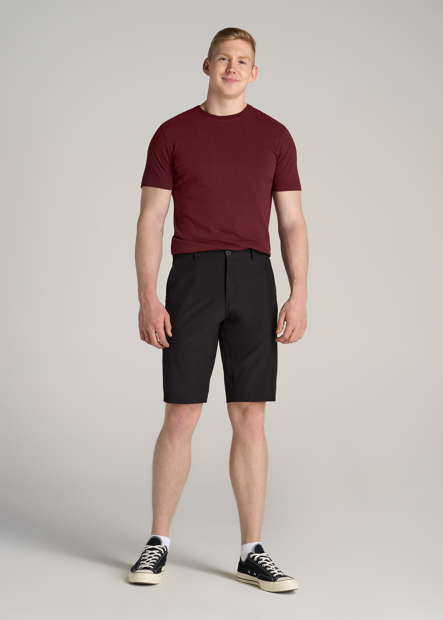    American-Tall-Men-Hybrid-Shorts-Shorts-Black-full