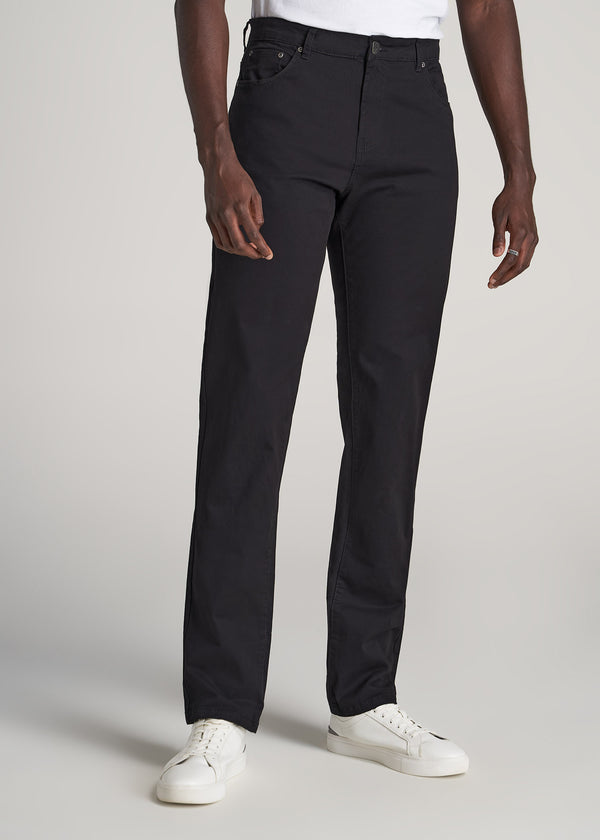 J1 Straight Leg Five-Pocket Pants For Tall Men Black | American Tall