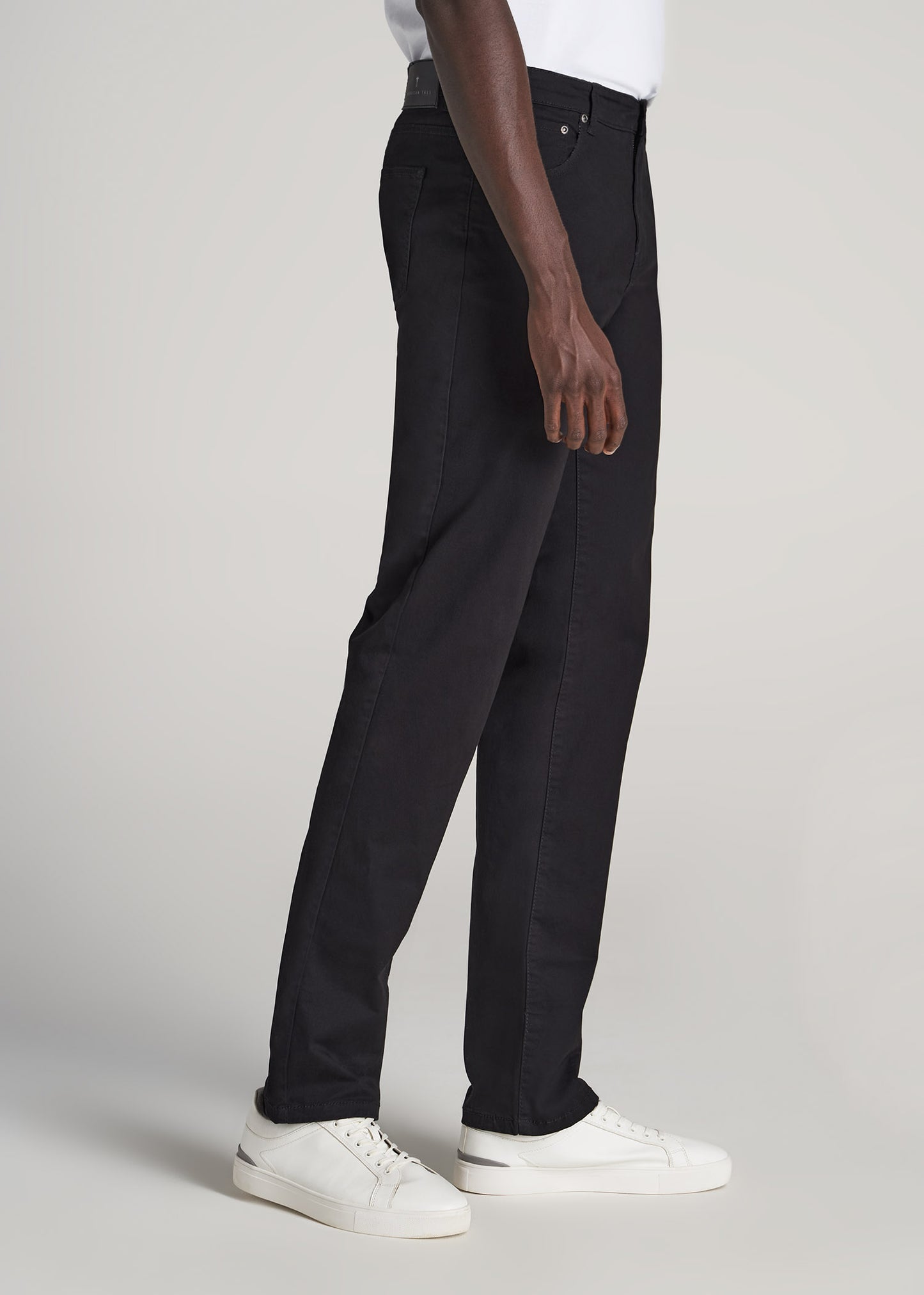 J1 Straight Leg Pants Men Tall Five-Pocket | For Tall American Black