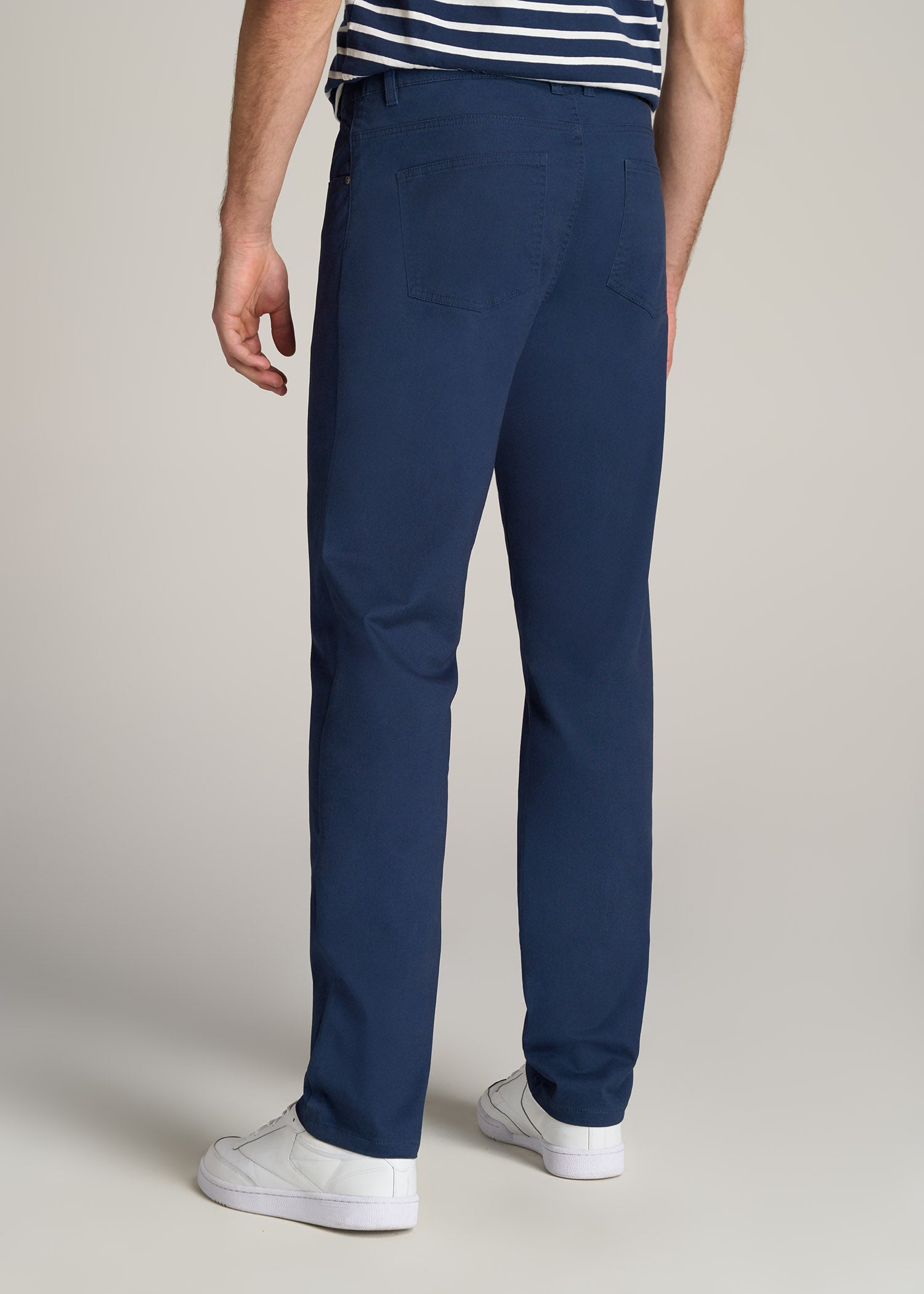 J1 Straight Leg Five Pocket Khaki Pants For Tall Men, American Tall