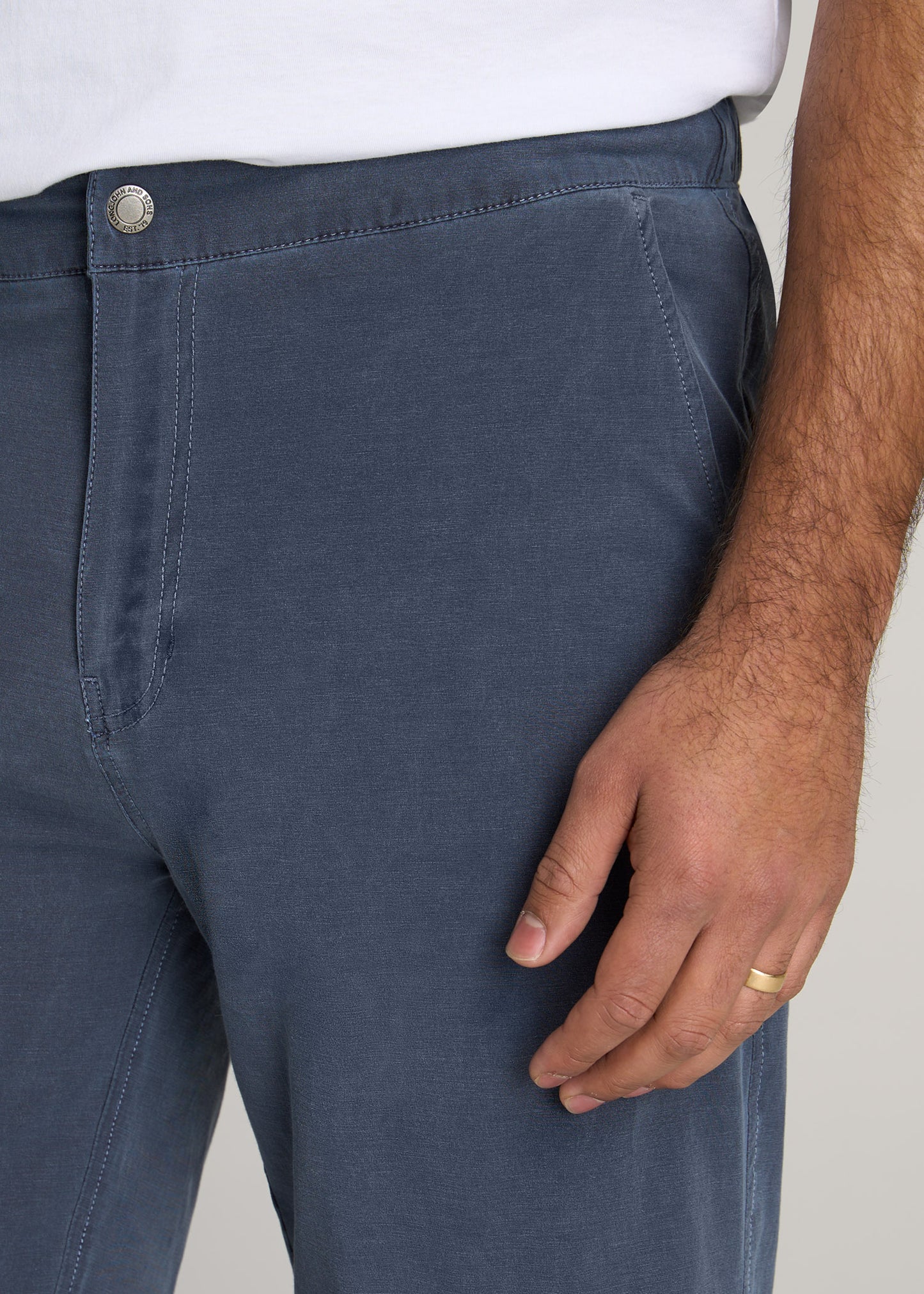 American-Tall-Men-LJ-Deck-Shorts-Vintage-Midnight-Navy-detail
