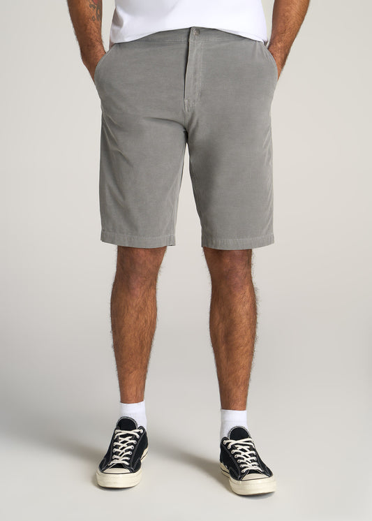 American-Tall-Men-LJ-Deck-Shorts-Vintage-Pewter-front