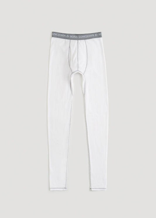        American-Tall-Men-LJ-Long-Underwear-Bottoms-White-Front