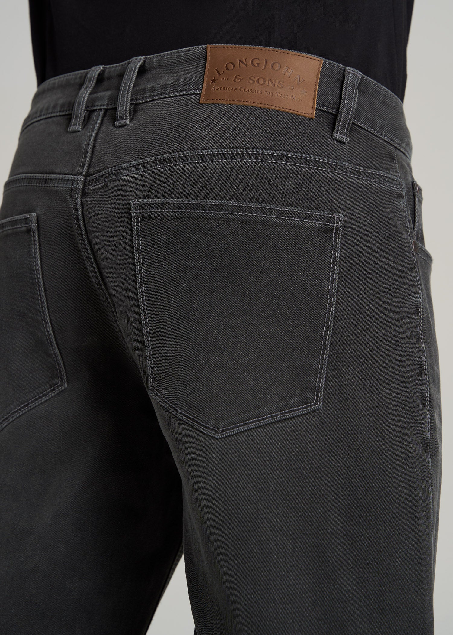     American-Tall-Men-LJ-Slim-Taper-Fit-Carman-Jeans-Industrial-Grey-detail