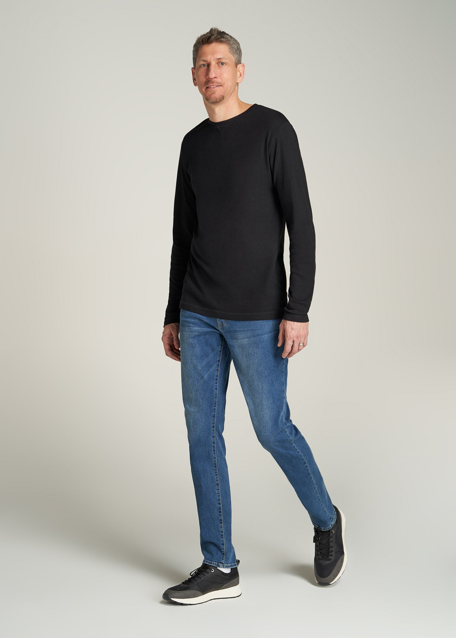 Lightweight Waffle Tall Long Sleeve Shirt