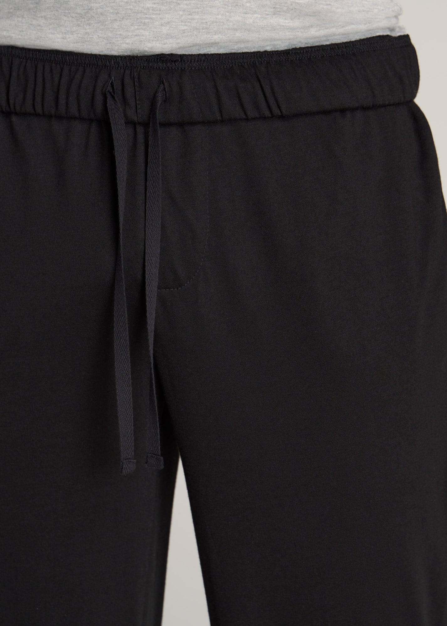 Black Tall Lounge Pant For Men | American Tall