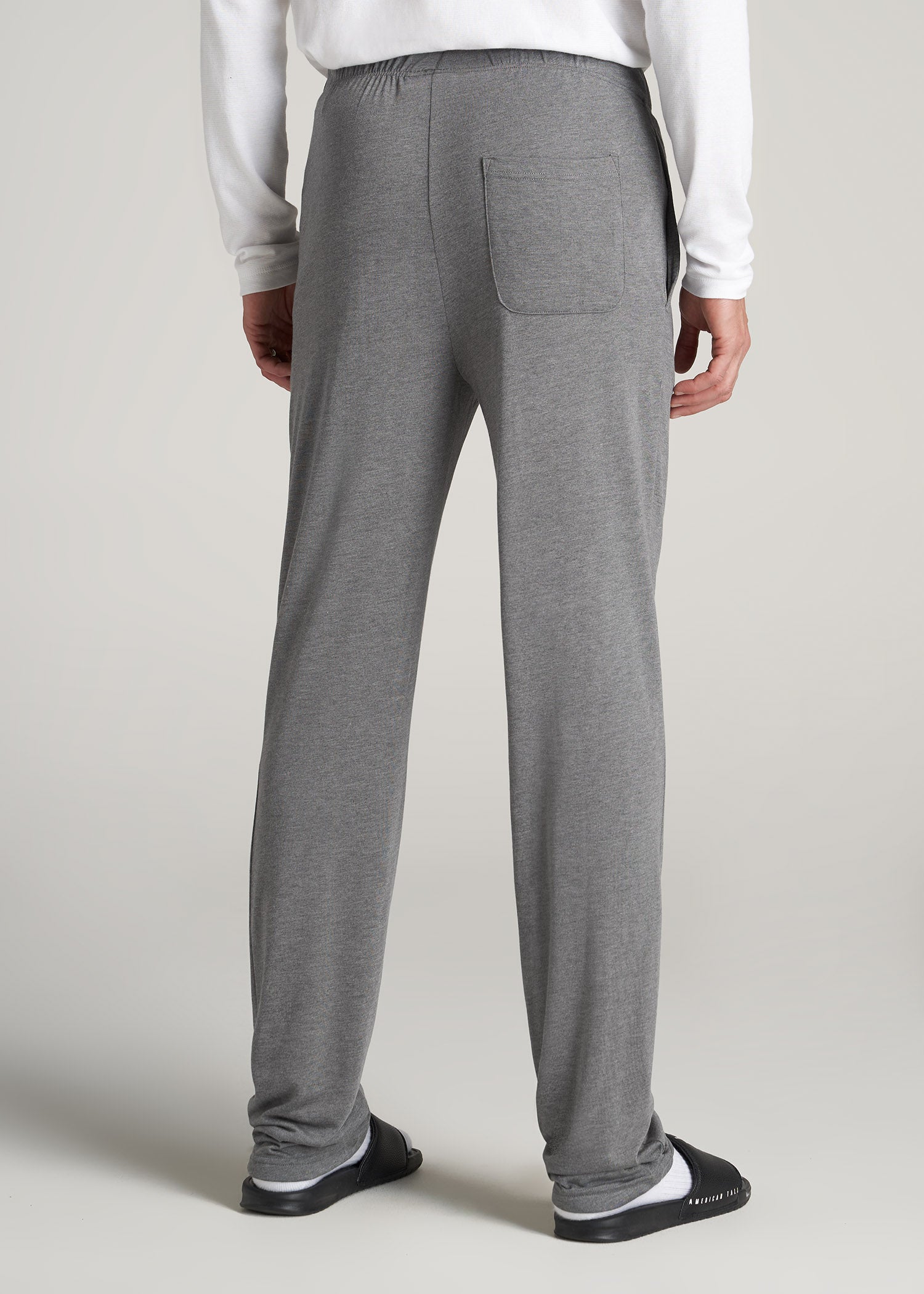        American-Tall-Men-Lounge-PajamaPants-CharcoalMix-back