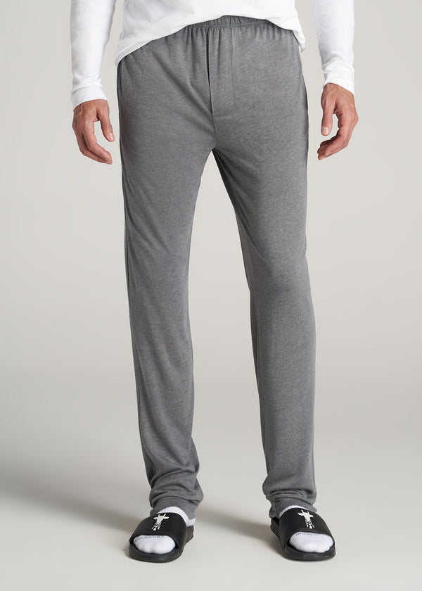 Charcoal Mix Tall Lounge Pant For Men | American Tall