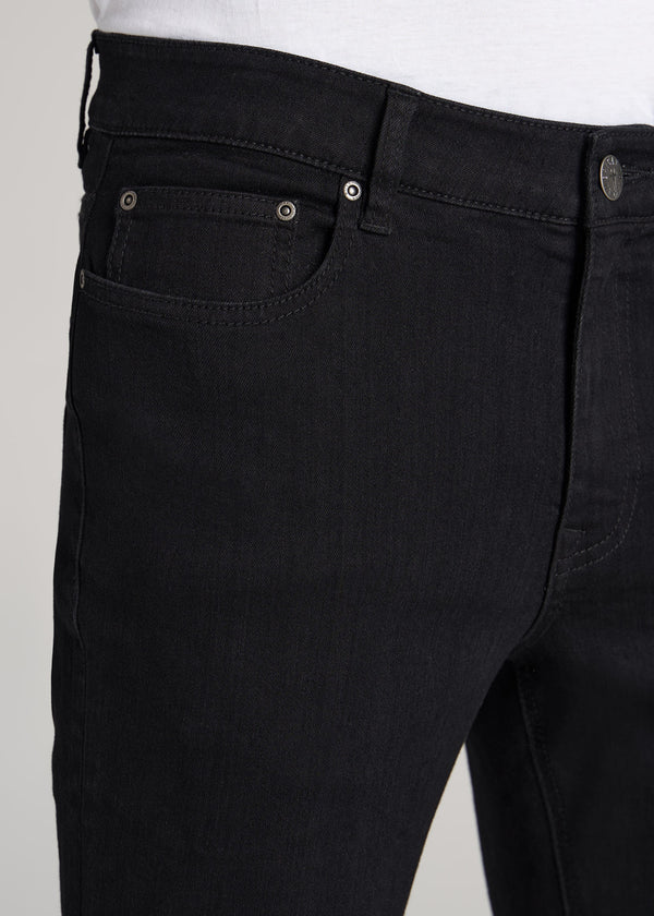Dylan Slim Fit Jeans: Black Slim-fit Jeans for Tall Men – American Tall